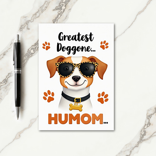 Cool Canine Humom Card
