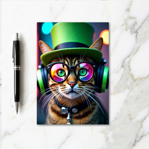 Cool Cat Fashion Fun Card