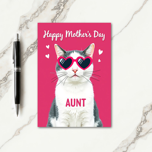Cool Cat Sweet Mothers Card