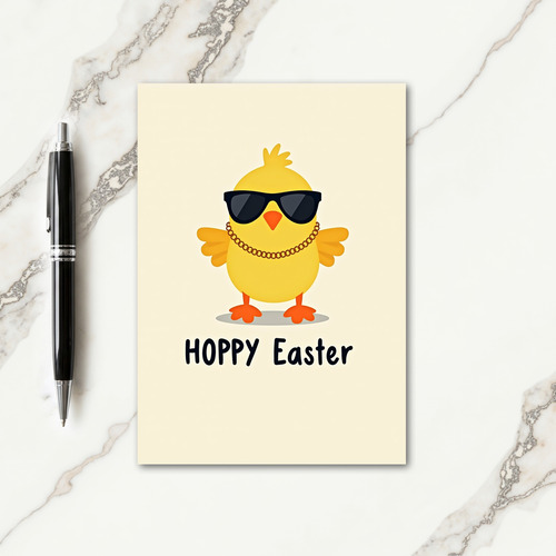 Cool Chick Celebration Card