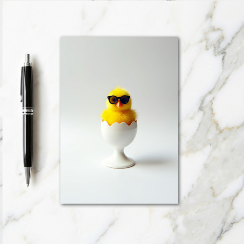 Cool Chick Hatching Day Card