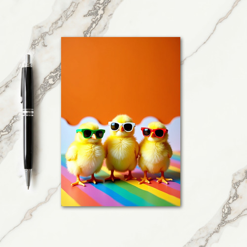 Cool Chicks Fun Sunshine Card