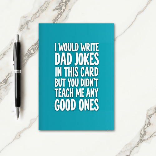 Cool Dad Fathers Day Card