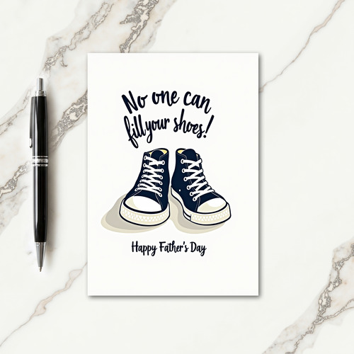 Cool Dad Shoe Fathers Day Card