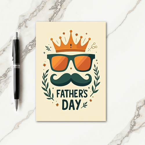 Cool Dad Sunglasses Fathers Day Card