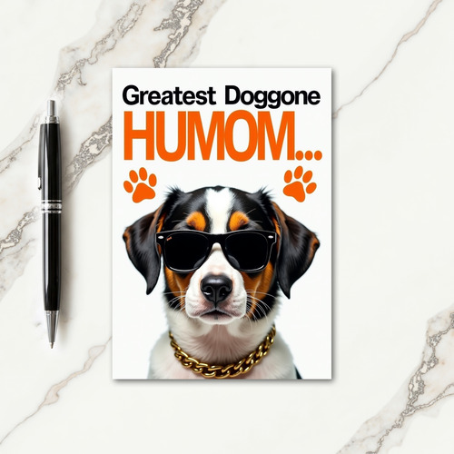 Cool Doggone Humom Card