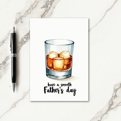 Cool Drink Fathers Day Card