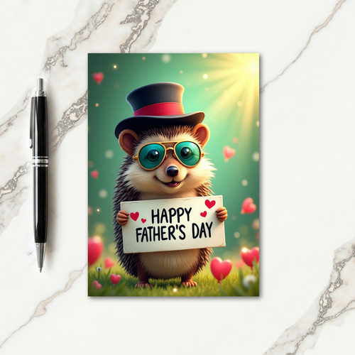 Cool Fathers Day Glasses Card