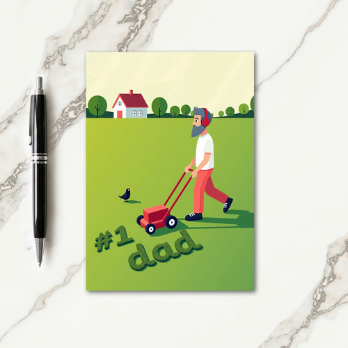 Cool Fathers Day Lawn Art Card