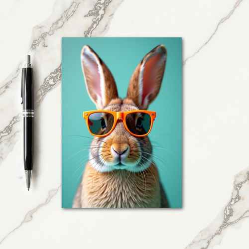 Cool Furry Friend Greeting Card