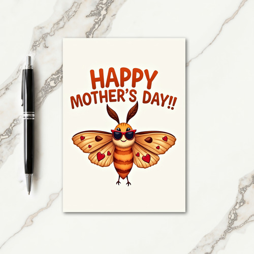 Cool Insect Mothers Day Card