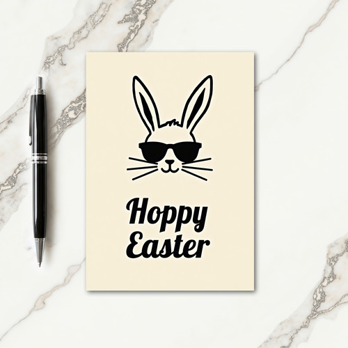 Cool Long Eared Animal Easter Card