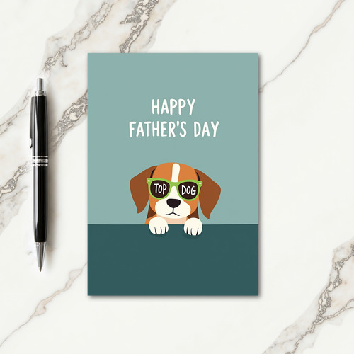 Cool Pup Fathers Day Card