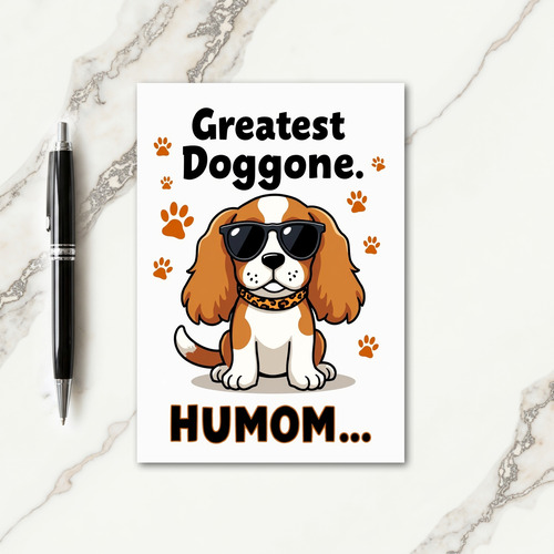 Cool Pup Mothers Day Card