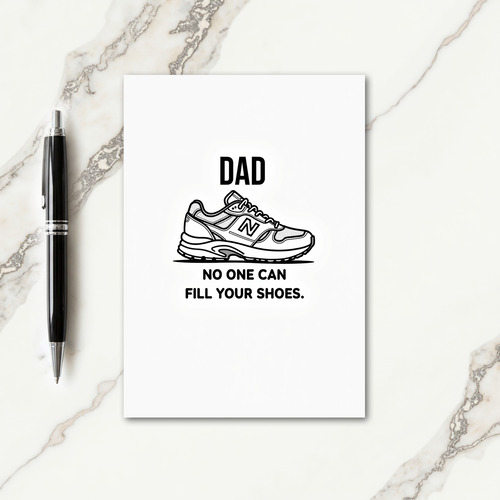 Cool Shoe Fathers Day Card