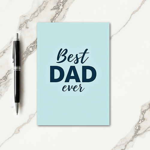 Coolest Dad Graphic Design Card