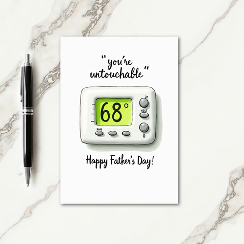 Coolest Dad Happy Fathers Day Card