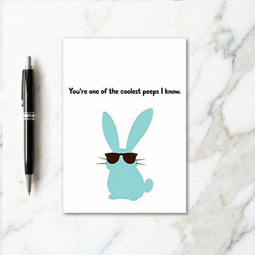 Coolest Peeps I Know Animal Card