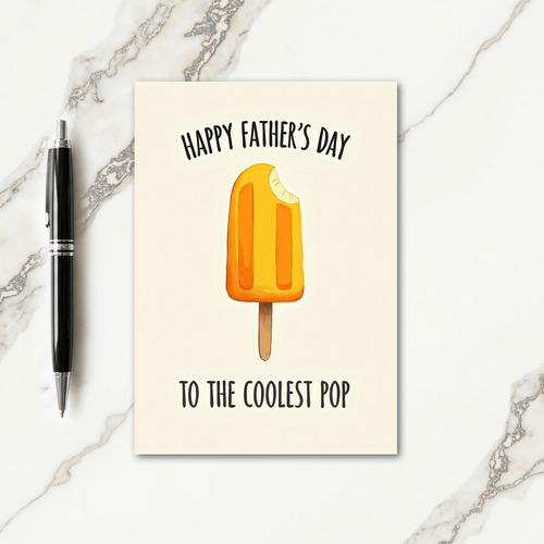 Coolest Pop Lolly Art Card