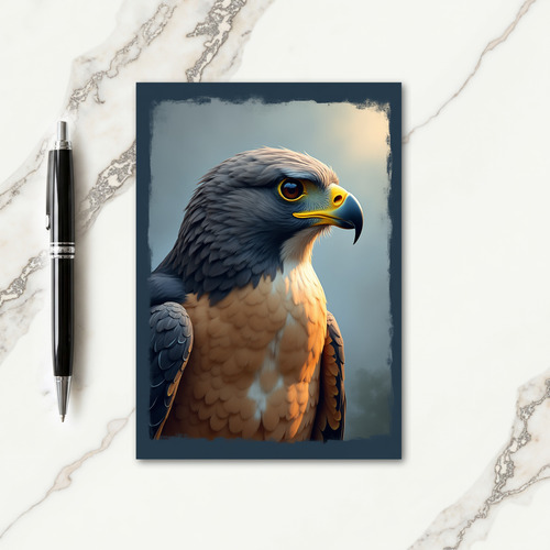 Coppery Bird Fathers Day Card
