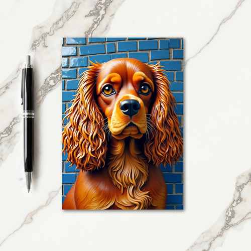 Coppery Fathers Day Fur Card