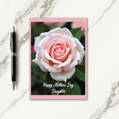 Coral Bloom Happy Mothers Day Card