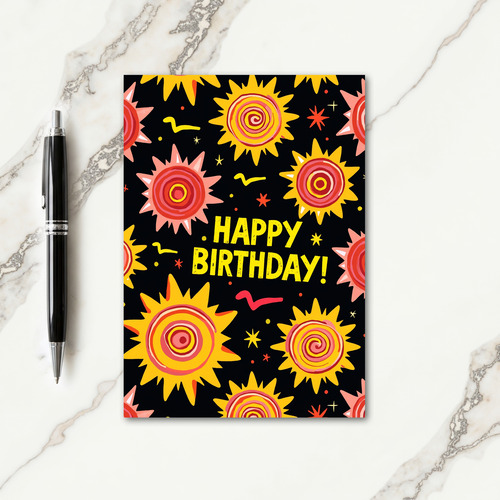 Cosmic Birthday Card