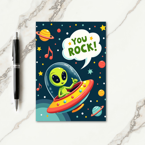 Cosmic Friend Birthday Card