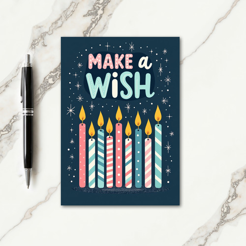 Cosmic Wish Birthday Card