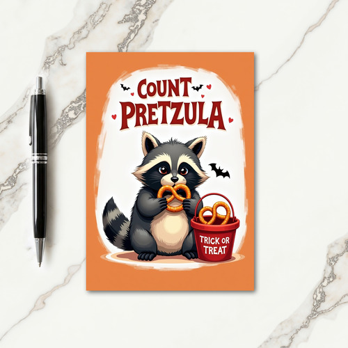 Count Pretzulas Treat Card