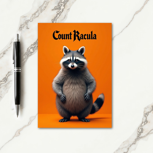 Count Raculas Spooky Treat Card
