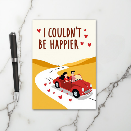 Couple Happy Love Journey Card