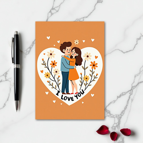 Couple I Love You Romantic Card