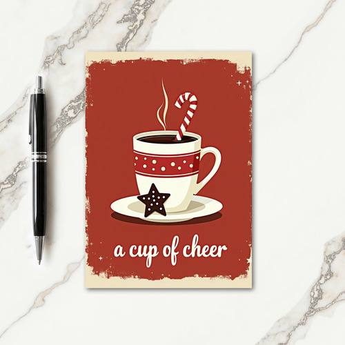 Cozy Christmas Beverage Card thumbnail