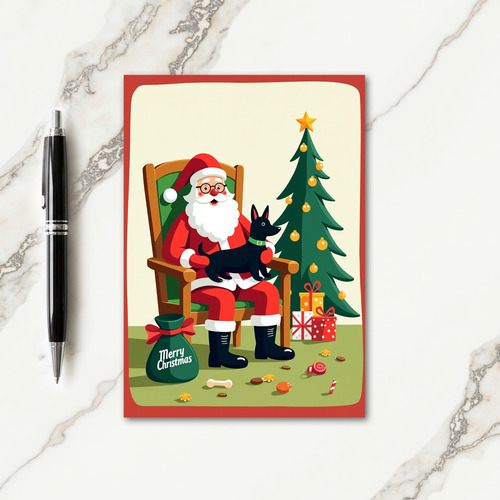 Cozy Christmas Pet Card
