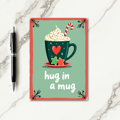 Cozy Christmas Treat Card