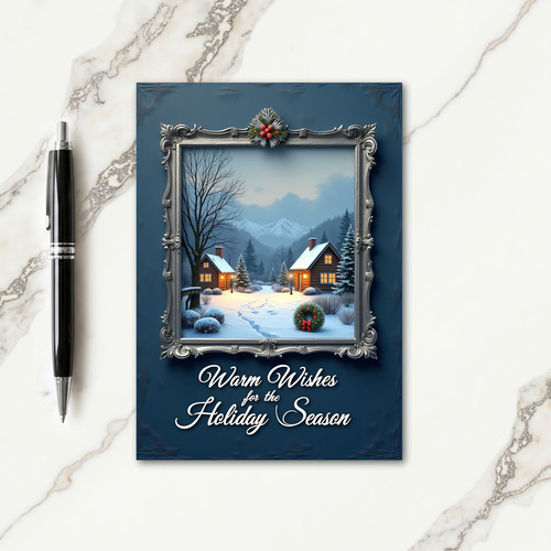 Cozy Cottage Winter Card