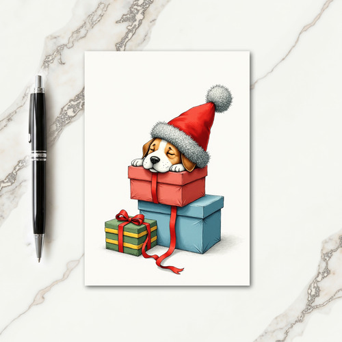 Cozy Dog Gifts Card