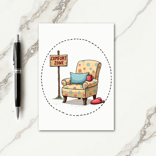 Cozy Fathers Day Comfort Card