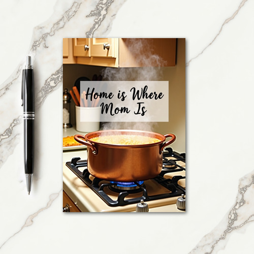 Cozy Kitchen Mothers Day Card