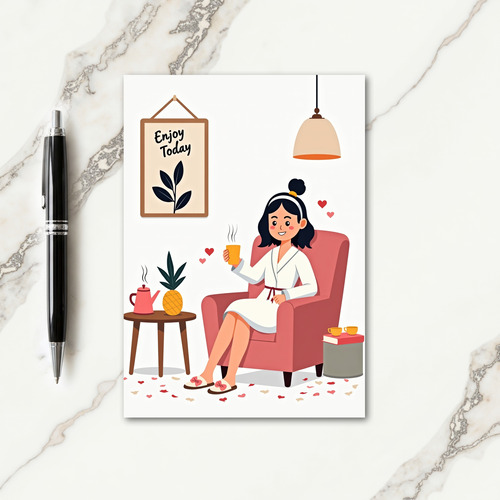 Cozy Mothers Day Moment Card