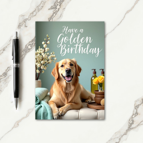 Cozy Pet Birthday Card