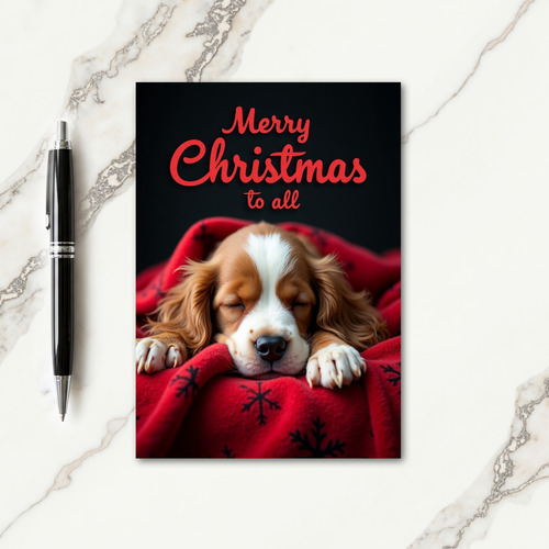 Cozy Slumber Christmas Card