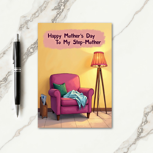 Cozy Step Mothers Day Card