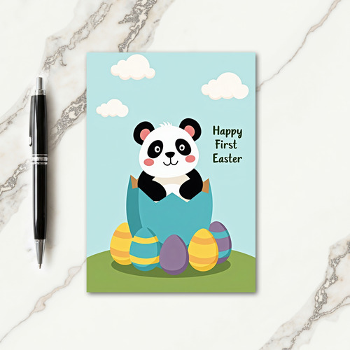 Cracked Egg Happy Easter Card