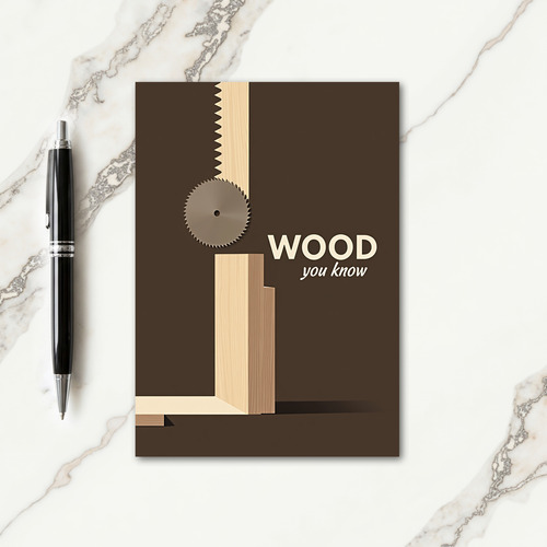 Craft Fathers Day Timber Card
