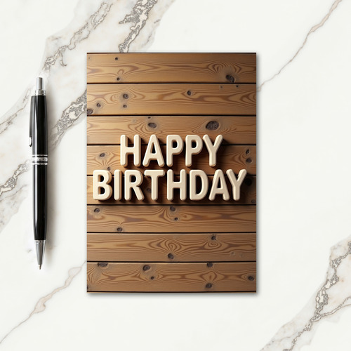 Creamy Birthday Joy Card