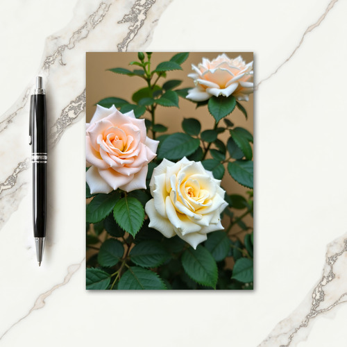 Creamy Garden Mothers Day Card