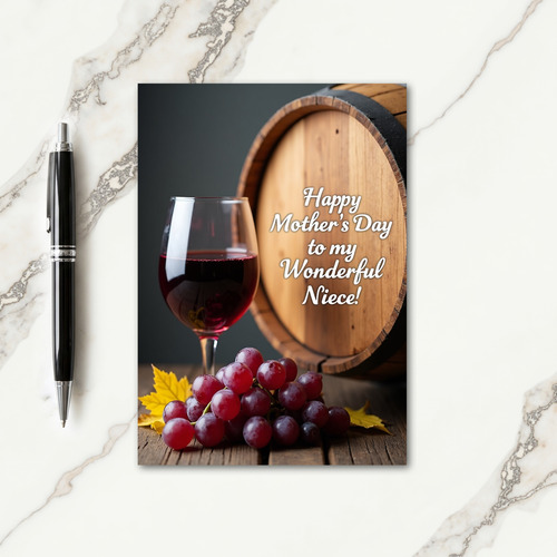 Crimson Berry Sweet Mothers Day Card