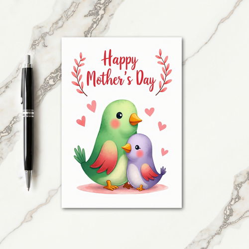 Crimson Branch Mothers Day Card